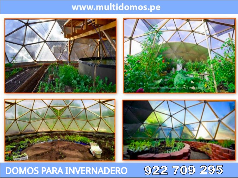 Domos para invernaderos en Peru.